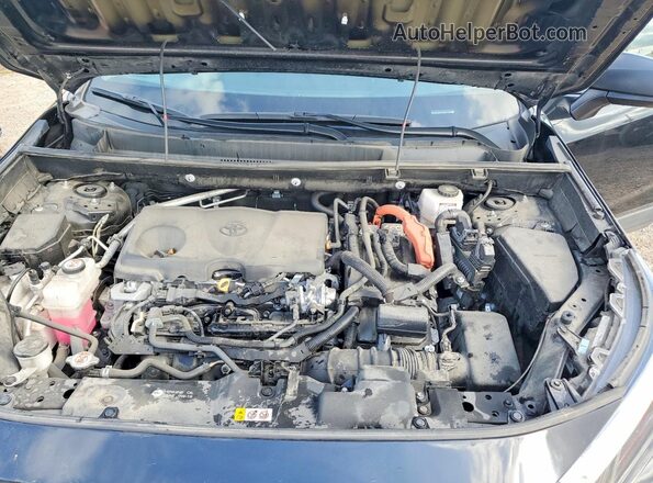 2T3LWRFV2RW222390 2024 TOYOTA RAV4 Black Widok komory silnika