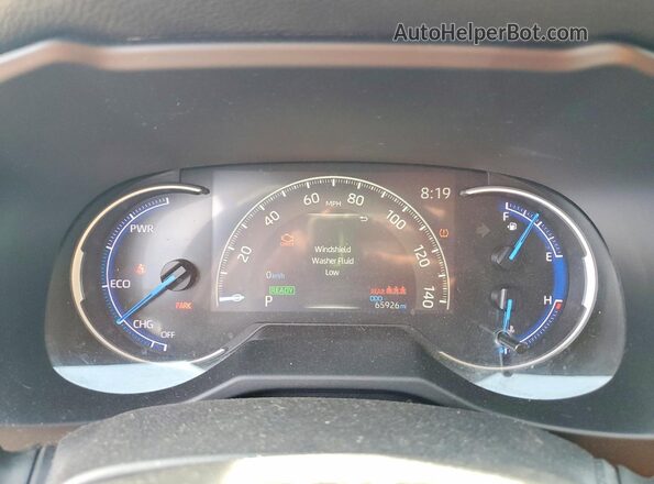 2T3LWRFV2RW222390 2024 TOYOTA RAV4 Black Widok zestawu wskaźników