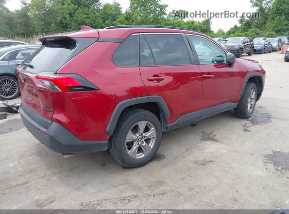 2T3LWRFV4NW138064 2022 TOYOTA RAV4 HYBRID Red Задня права чверть