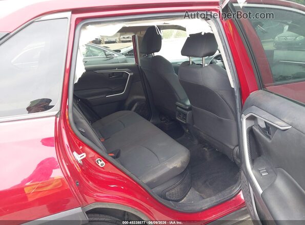 2T3LWRFV4NW138064 2022 TOYOTA RAV4 HYBRID Red Вид наклейки з VIN-кодом