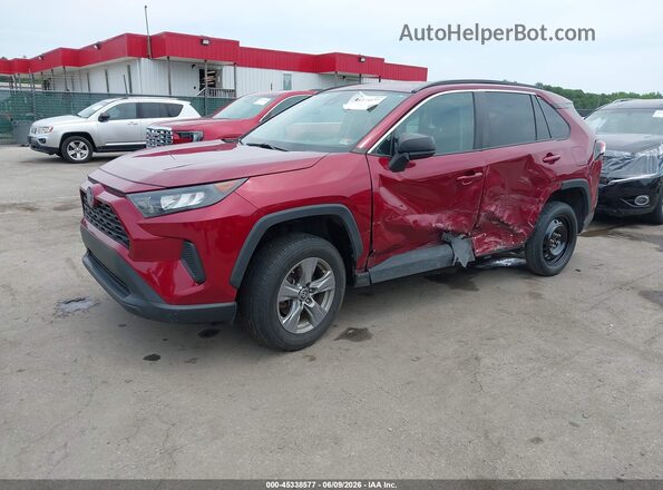 2T3LWRFV4NW138064 2022 TOYOTA RAV4 HYBRID Red Передня ліва чверть