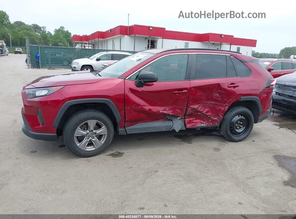 2T3LWRFV4NW138064 2022 TOYOTA RAV4 HYBRID Red Вид спереду