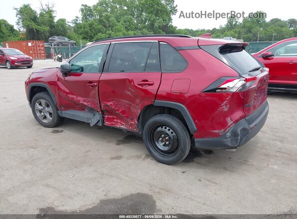 2T3LWRFV4NW138064 2022 TOYOTA RAV4 HYBRID Red Задня ліва чверть
