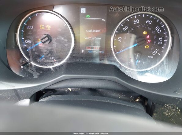 2T3LWRFV4NW138064 2022 TOYOTA RAV4 HYBRID Red Вид задніх сидінь