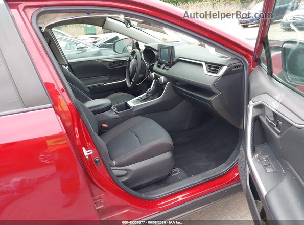 2T3LWRFV4NW138064 2022 TOYOTA RAV4 HYBRID Red Вид салону спереду