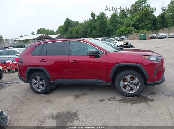 2T3LWRFV4NW138064 2022 TOYOTA RAV4 HYBRID Red Вид задньої частини салону