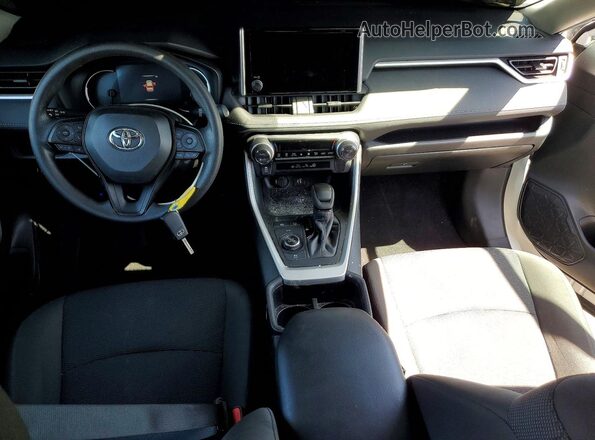2T3LWRFV4RW199274 2024 TOYOTA RAV4 White Առջևի վահանակի տեսք