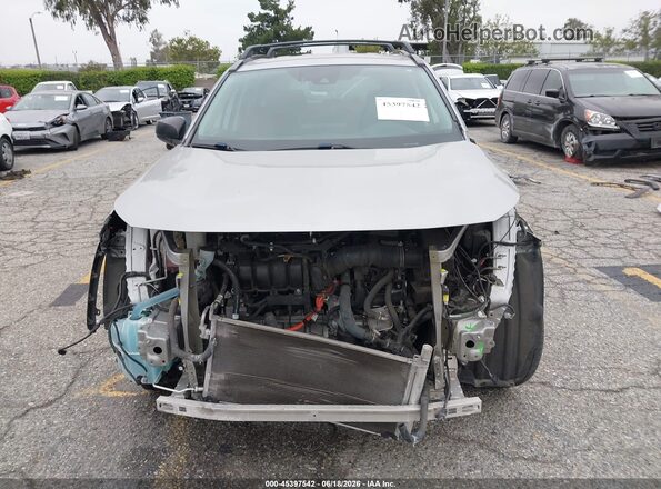 2T3LWRFV5LW070936 2020 TOYOTA RAV4 HYBRID Silver Սալոնի հետևի տեսք
