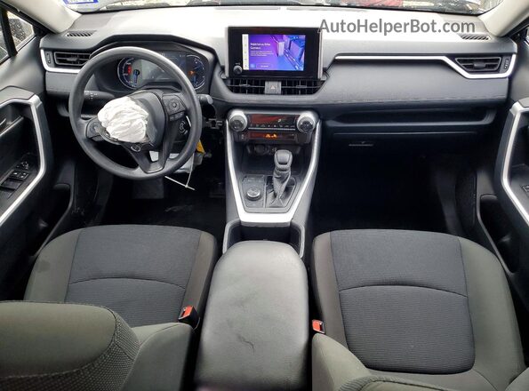2T3LWRFV6SW270884 2025 TOYOTA RAV4 Black წინა პანელის ხედი