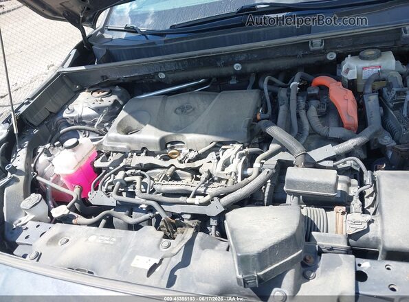 2T3LWRFV8KW039811 2019 TOYOTA RAV4 HYBRID Gray Հետևի տեսք