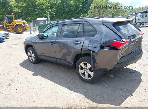 2T3LWRFV8KW039811 2019 TOYOTA RAV4 HYBRID Gray Հետևի ձախ