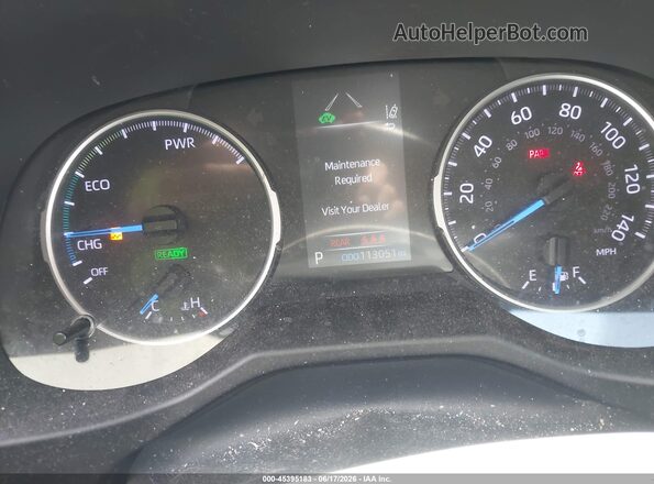 2T3LWRFV8KW039811 2019 TOYOTA RAV4 HYBRID Gray Հետևի նստատեղերի տեսք