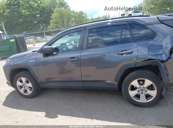 2T3LWRFV8KW039811 2019 TOYOTA RAV4 HYBRID Gray Սալոնի 360 աստիճան տեսք