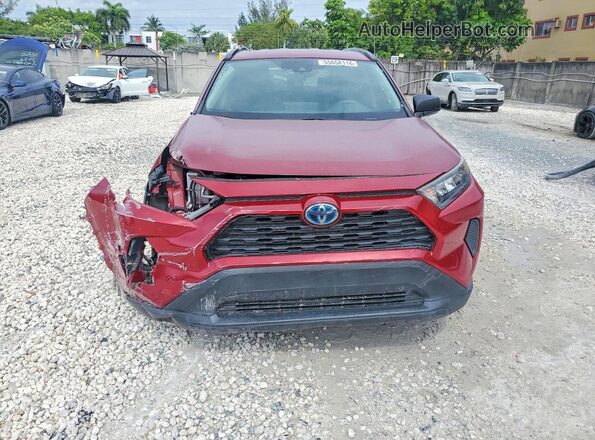 2T3LWRFVXKW009855 2019 TOYOTA RAV4 Red 