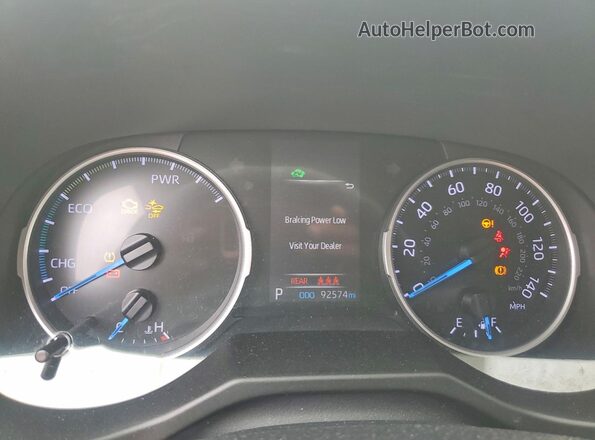 2T3LWRFVXKW009855 2019 TOYOTA RAV4 Red 