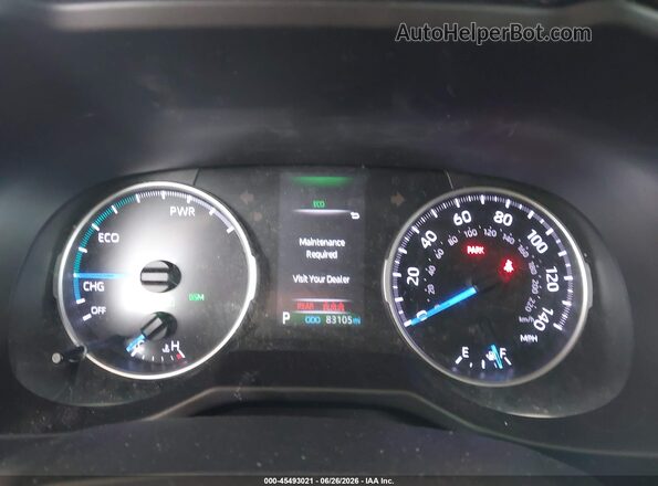 2T3MWRFV0LW082299 2020 TOYOTA RAV4 HYBRID Серебряный Вид задних сидений
