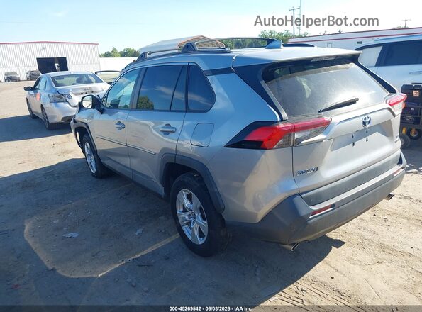 2T3MWRFV1KW019162 2019 TOYOTA RAV4 HYBRID Gray Trasero izquierdo