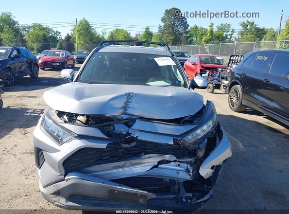 2T3MWRFV1KW019162 2019 TOYOTA RAV4 HYBRID Gray Vista del cuadro de instrumentos