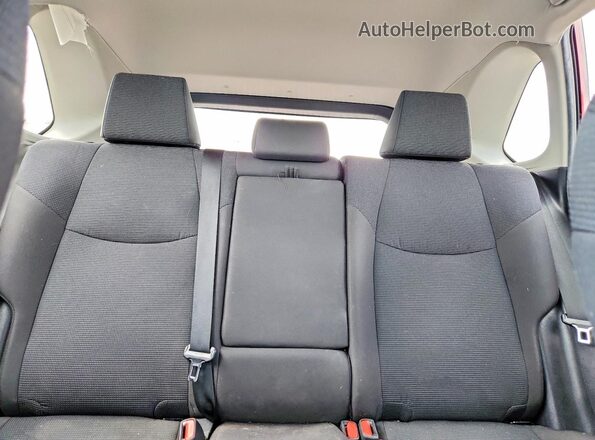 2T3MWRFV1LW065110 2020 TOYOTA RAV4 Red Հետևի նստատեղերի տեսք