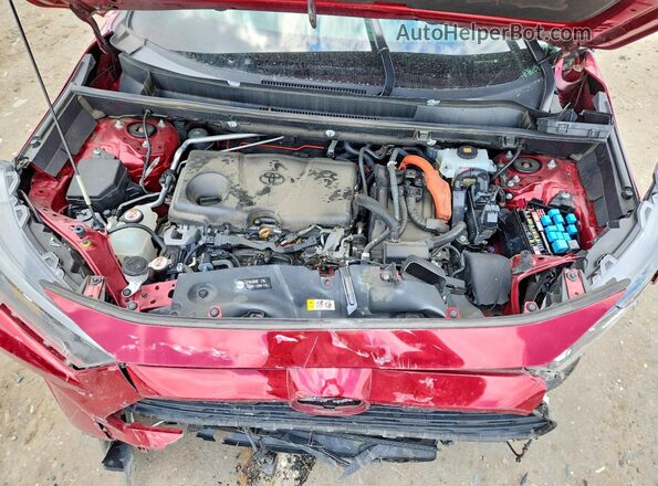 2T3MWRFV1LW065110 2020 TOYOTA RAV4 Red Շարժիչի բաժամունքի տեսք