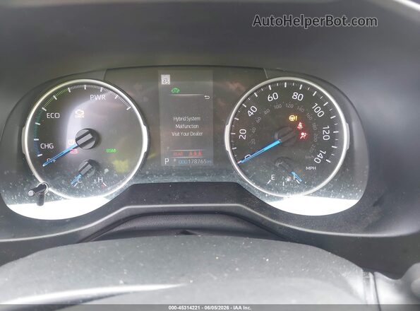 2T3MWRFV2LW067500 2020 TOYOTA RAV4 HYBRID Black Widok tylnych siedzeń