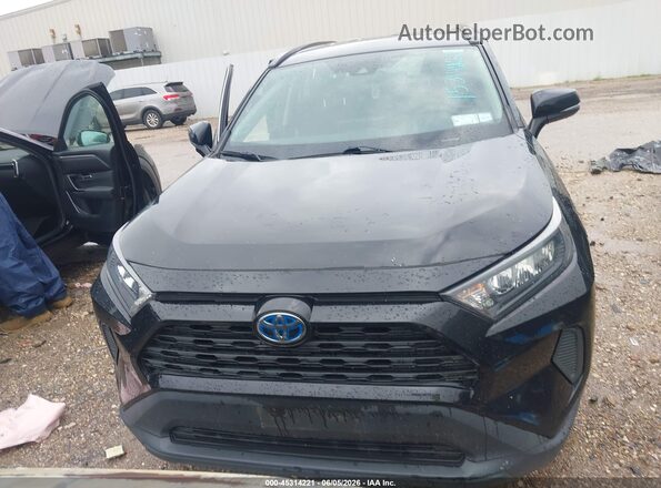 2T3MWRFV2LW067500 2020 TOYOTA RAV4 HYBRID Black Widok zestawu wskaźników