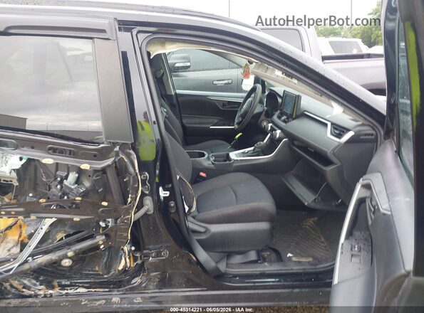 2T3MWRFV2LW067500 2020 TOYOTA RAV4 HYBRID Black Widok wnętrza z przodu