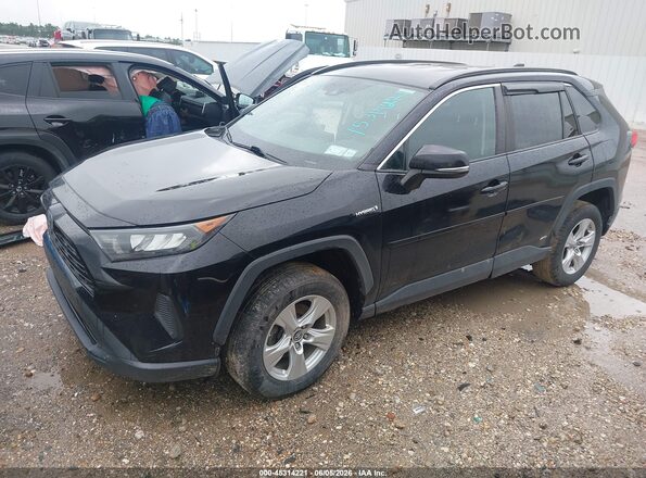 2T3MWRFV2LW067500 2020 TOYOTA RAV4 HYBRID Black Przód lewy
