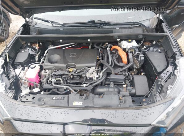2T3MWRFV2LW067500 2020 TOYOTA RAV4 HYBRID Black Widok z tyłu