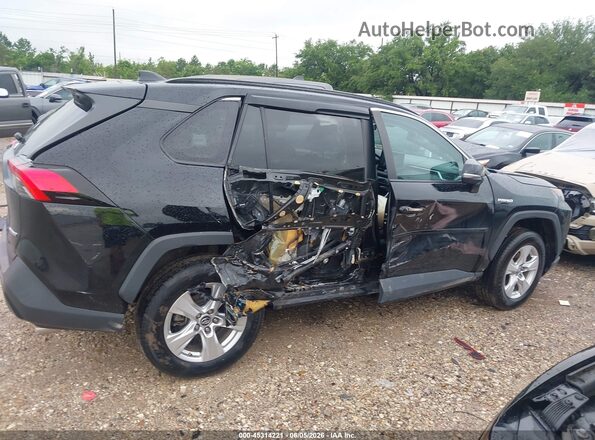 2T3MWRFV2LW067500 2020 TOYOTA RAV4 HYBRID Black Widok wnętrza z tyłu