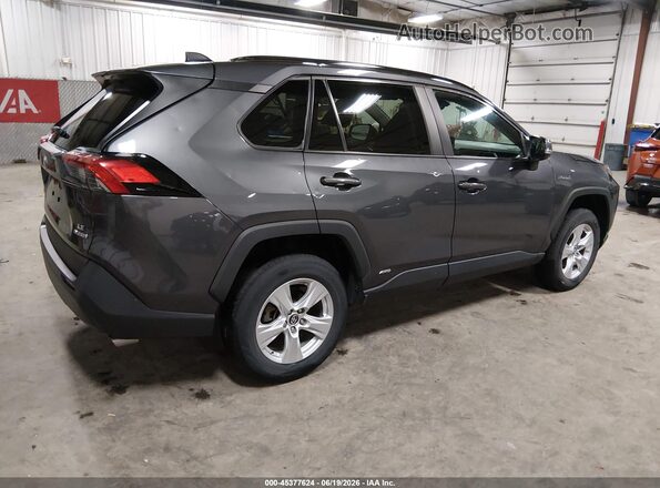 2T3MWRFV2LW093580 2020 TOYOTA RAV4 HYBRID Gray Rear right