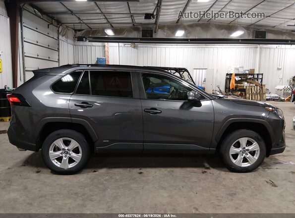 2T3MWRFV2LW093580 2020 TOYOTA RAV4 HYBRID Gray Rear interior view