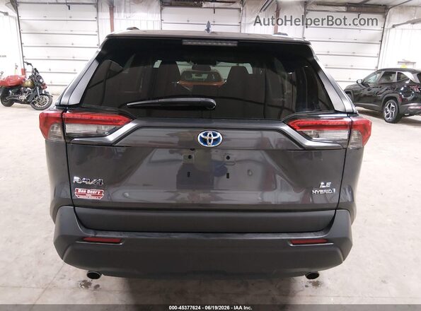 2T3MWRFV2LW093580 2020 TOYOTA RAV4 HYBRID Gray 