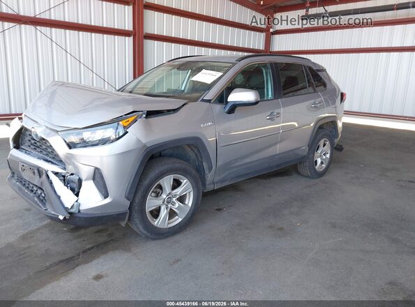 2T3MWRFV7KW024494 2019 TOYOTA RAV4 HYBRID Silver 