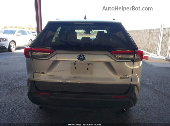 2T3MWRFV7KW024494 2019 TOYOTA RAV4 HYBRID Silver 