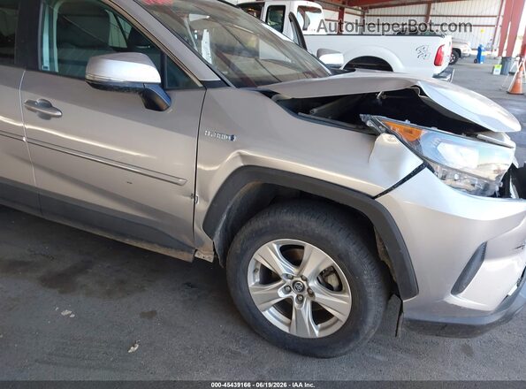 2T3MWRFV7KW024494 2019 TOYOTA RAV4 HYBRID Silver 