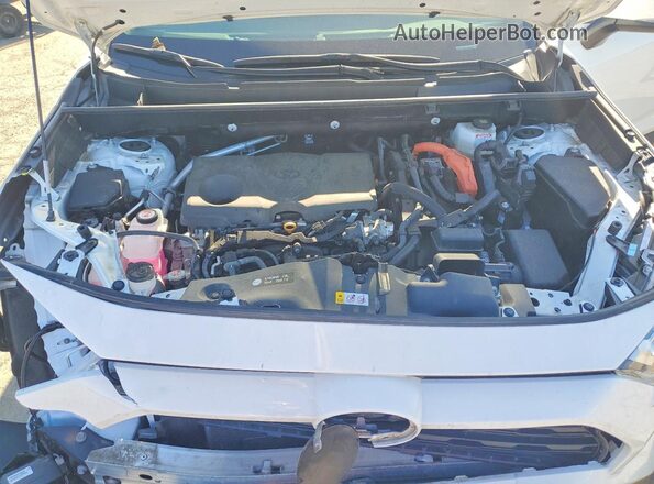 2T3MWRFVXRW249177 2024 TOYOTA RAV4 White ძრავის განყოფილების ხედი