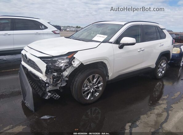 2T3N1RFV0KC013602 2019 TOYOTA RAV4 White Przód lewy