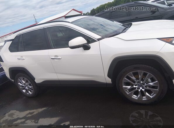 2T3N1RFV0KC013602 2019 TOYOTA RAV4 White Widok wnętrza 360 stopni