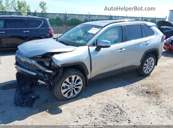 2T3N1RFV1RC483955 2024 TOYOTA RAV4 Silver Առջևի ձախ երեք քառորդ տեսարան