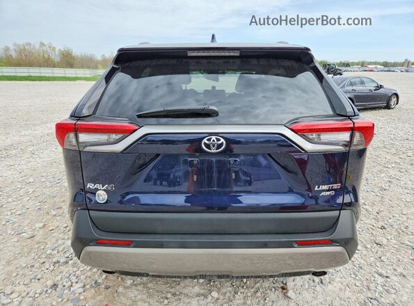 2T3N1RFV2SW601239 2025 TOYOTA RAV4 Blue Rear view