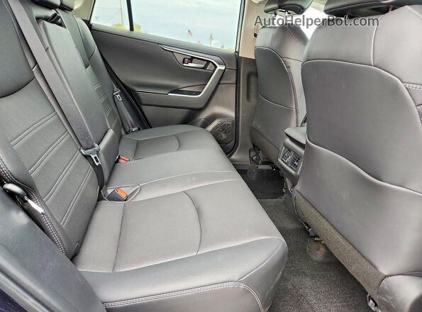 2T3N1RFV2SW601239 2025 TOYOTA RAV4 Blue Rear interior view