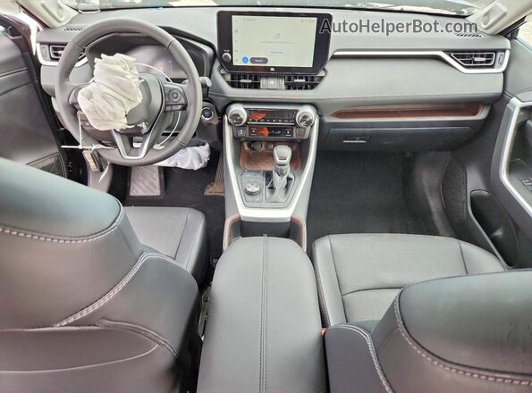 2T3N1RFV2SW601239 2025 TOYOTA RAV4 Blue Dashboard view