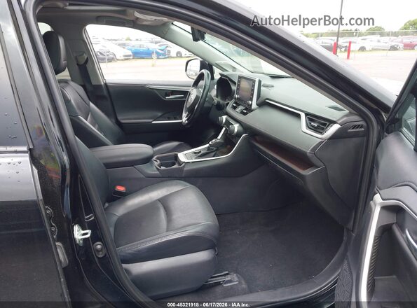 2T3N1RFV6KC020473 2019 TOYOTA RAV4 Black Widok wnętrza z przodu