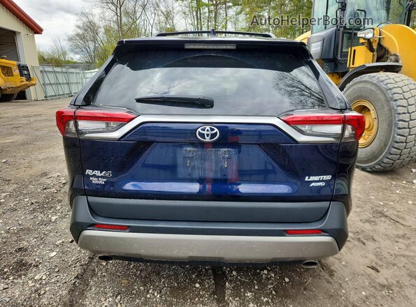 2T3N1RFV6RW456748 2024 TOYOTA RAV4 Blue Rear view
