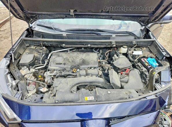 2T3N1RFV6RW456748 2024 TOYOTA RAV4 Blue Engine compartment view