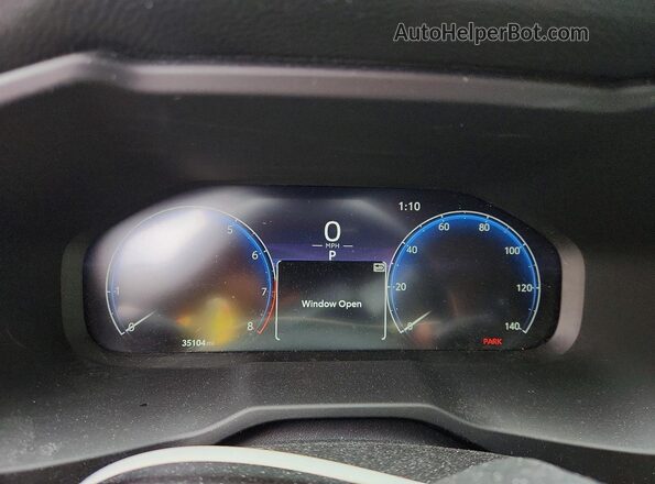 2T3N1RFV6RW456748 2024 TOYOTA RAV4 Blue Instrument cluster view