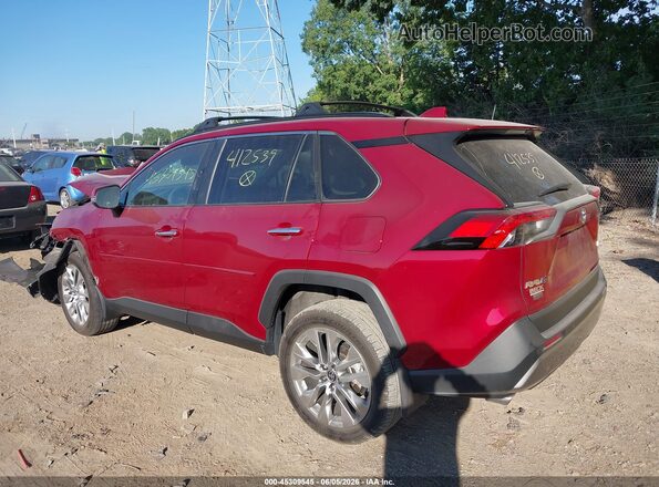 2T3N1RFV8RW412539 2024 TOYOTA RAV4 Red Rear left