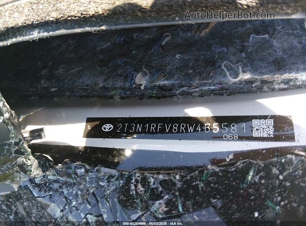 2T3N1RFV8RW465581 2024 TOYOTA RAV4 White Вид підкапотного простору