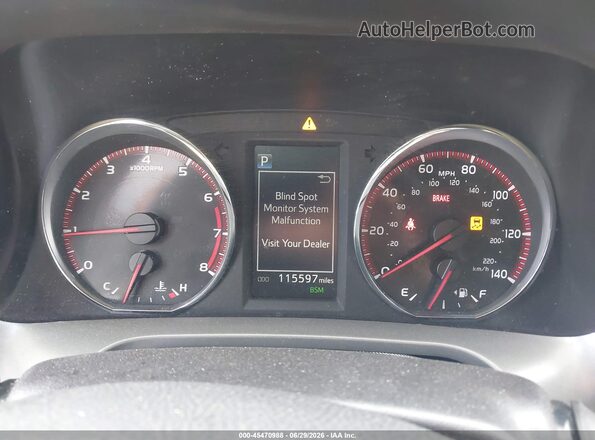 2T3NFREV0GW257162 2016 TOYOTA RAV4 Gray Հետևի նստատեղերի տեսք